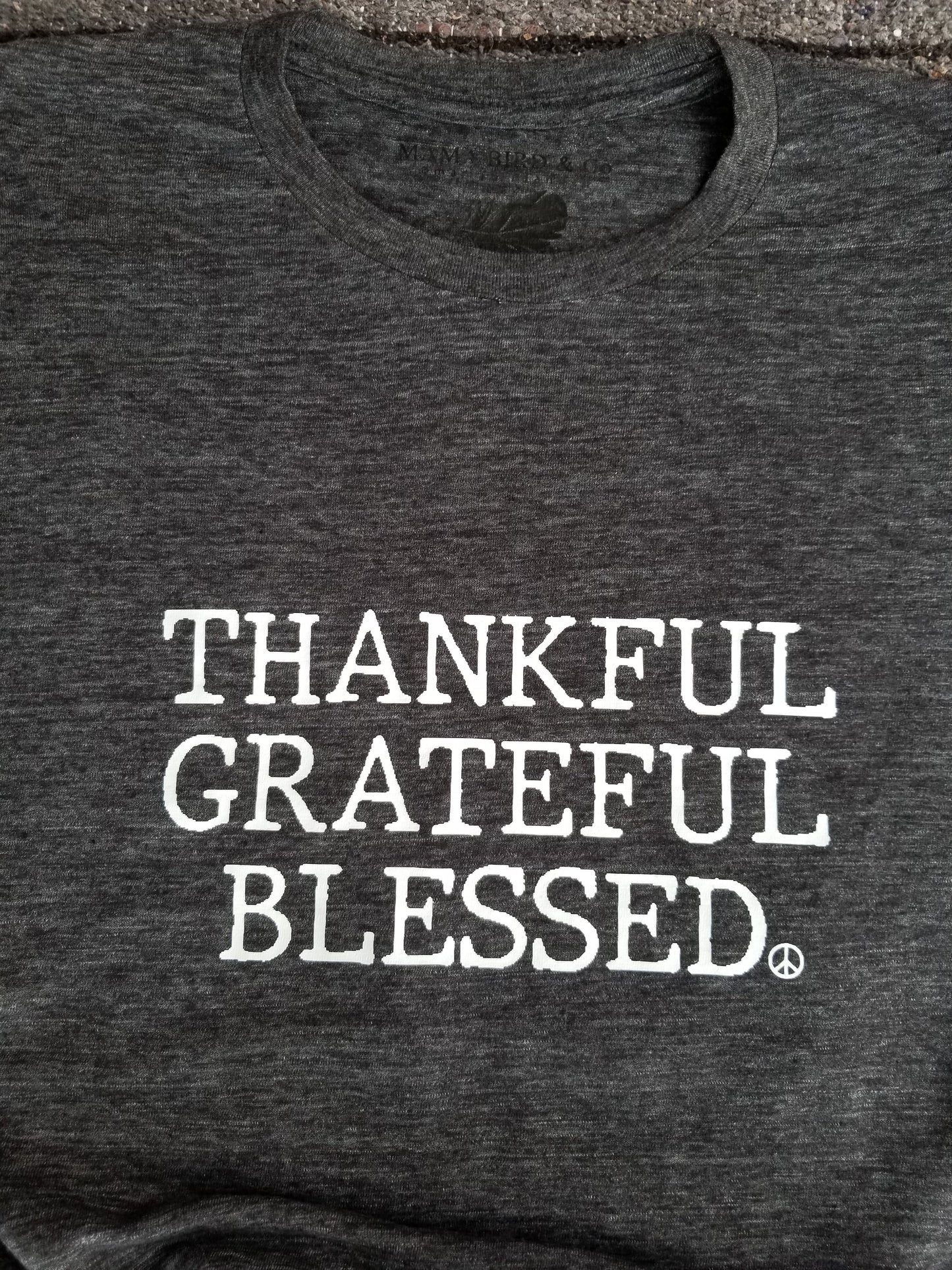 Thankful Grateful Blessed - Boyfriend Tee