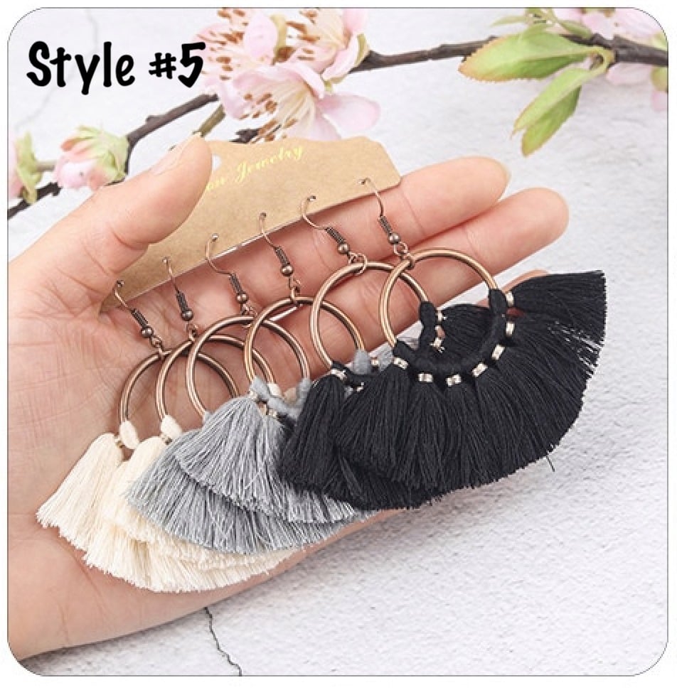 Tassel Earring Packs #5