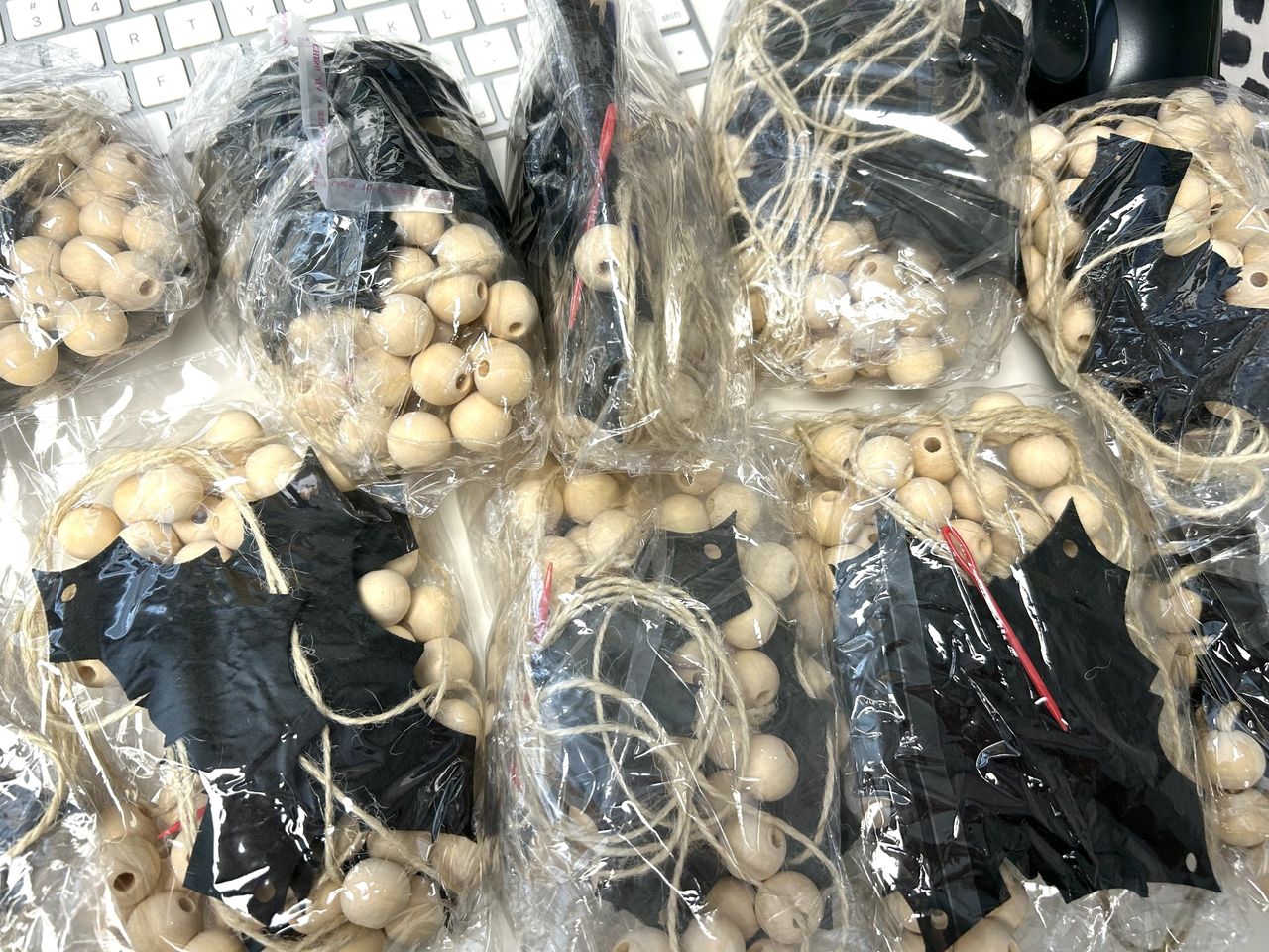 Bat Bead Garland Kit