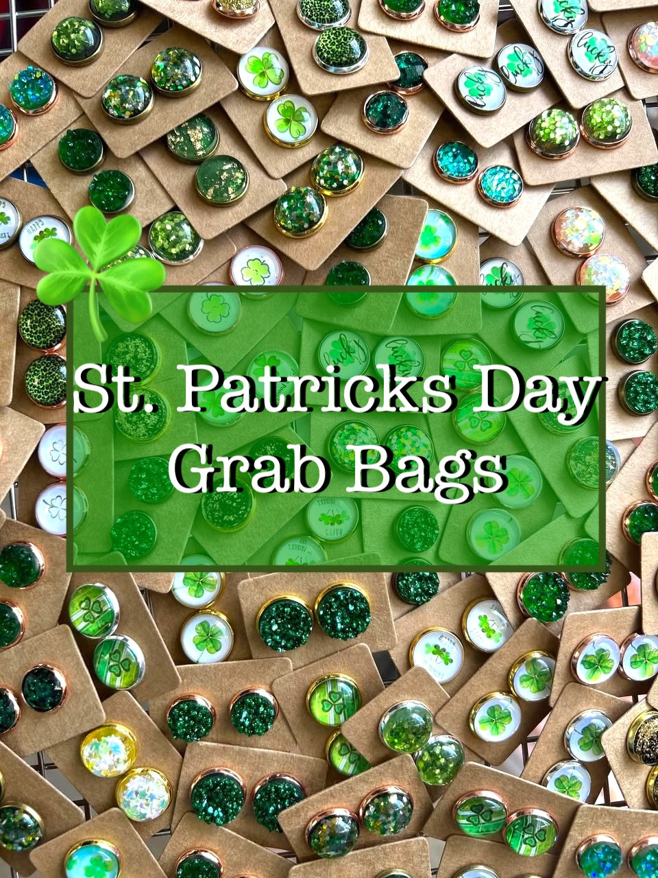 🍀 St Patricks Day Grab Bag Earrings