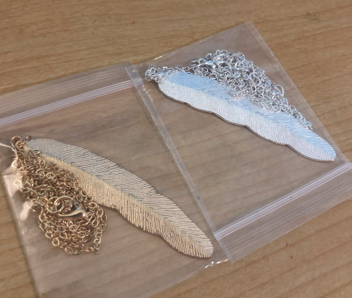 Long Feather Necklace