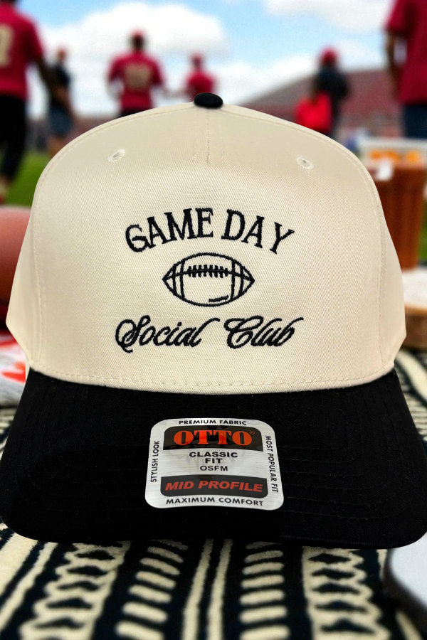 SC - Game Day Social Club Embroidered Hat