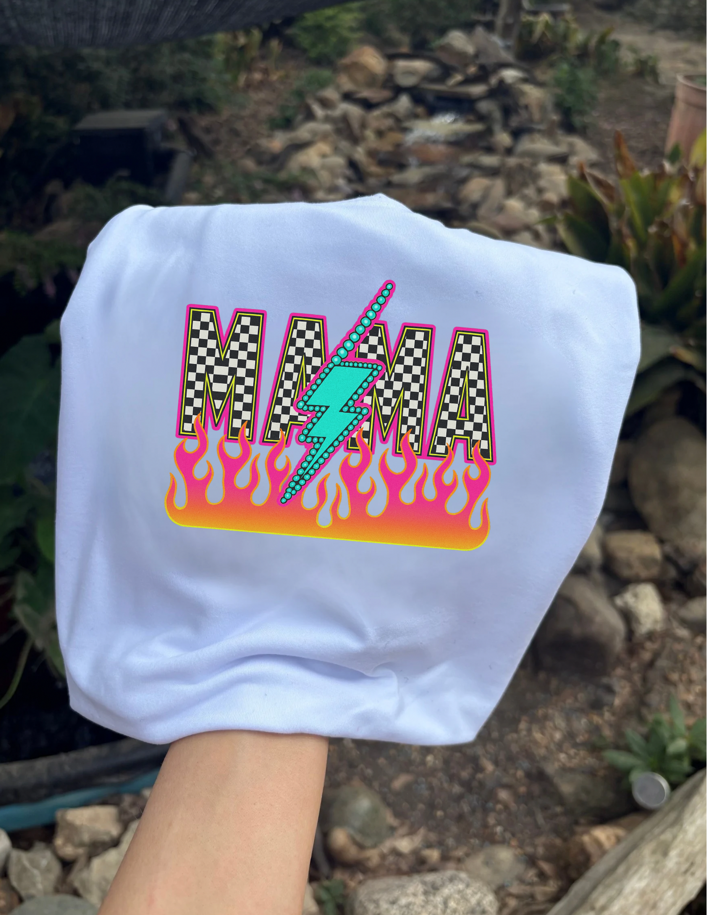 The groovy mamma sublimation T-shirt