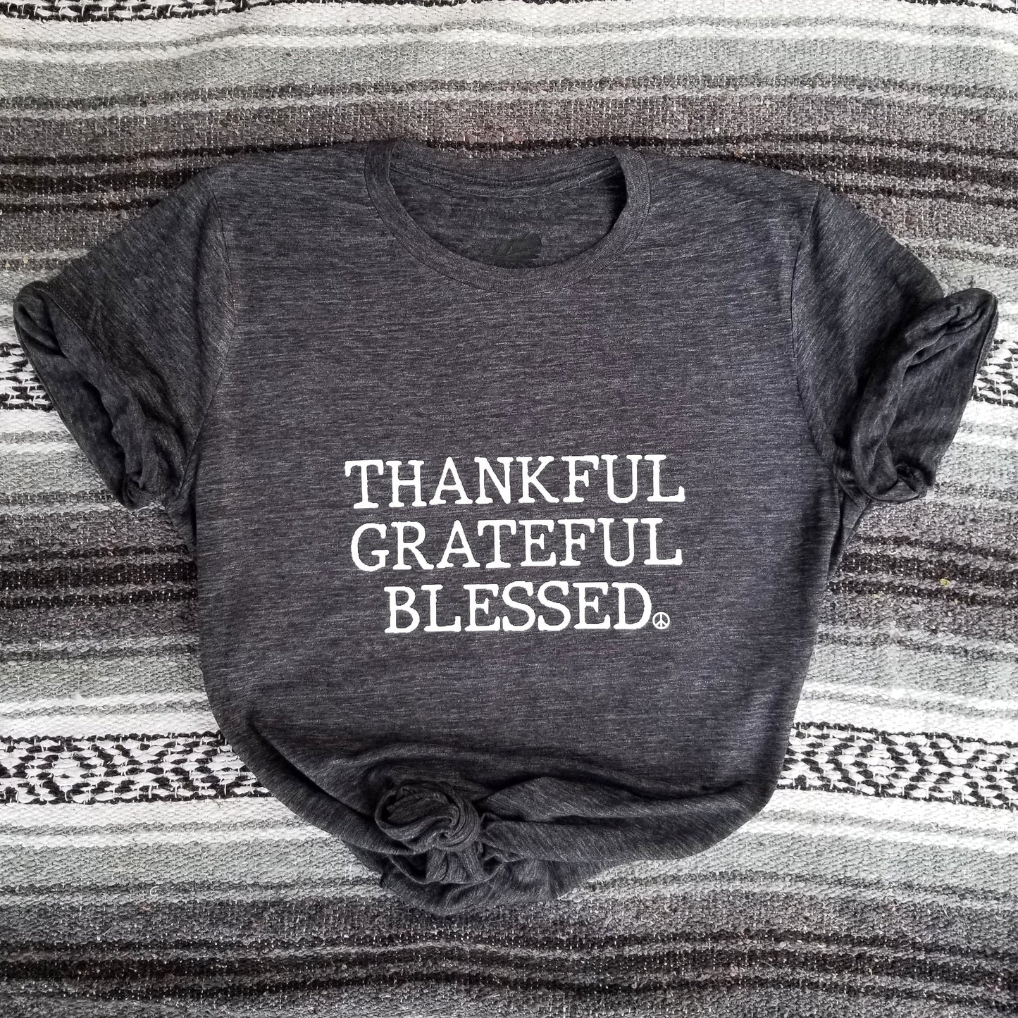 Thankful Grateful Blessed - Boyfriend Tee