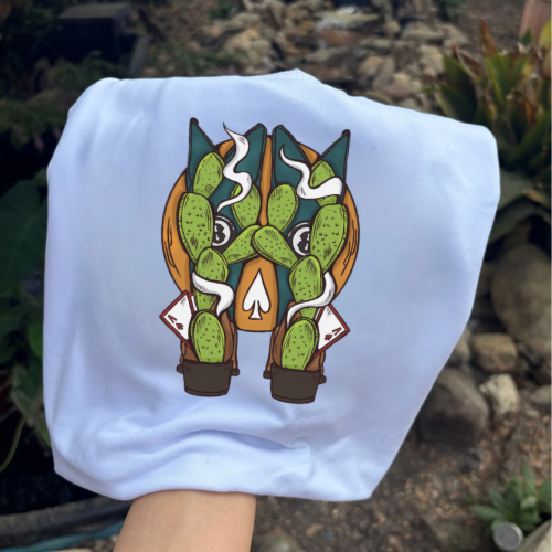 End of the earth sublimation T-shirt