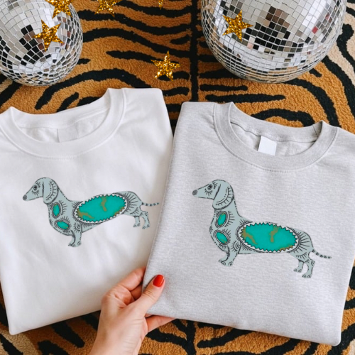 Dacshund dog sublimation T-shirt