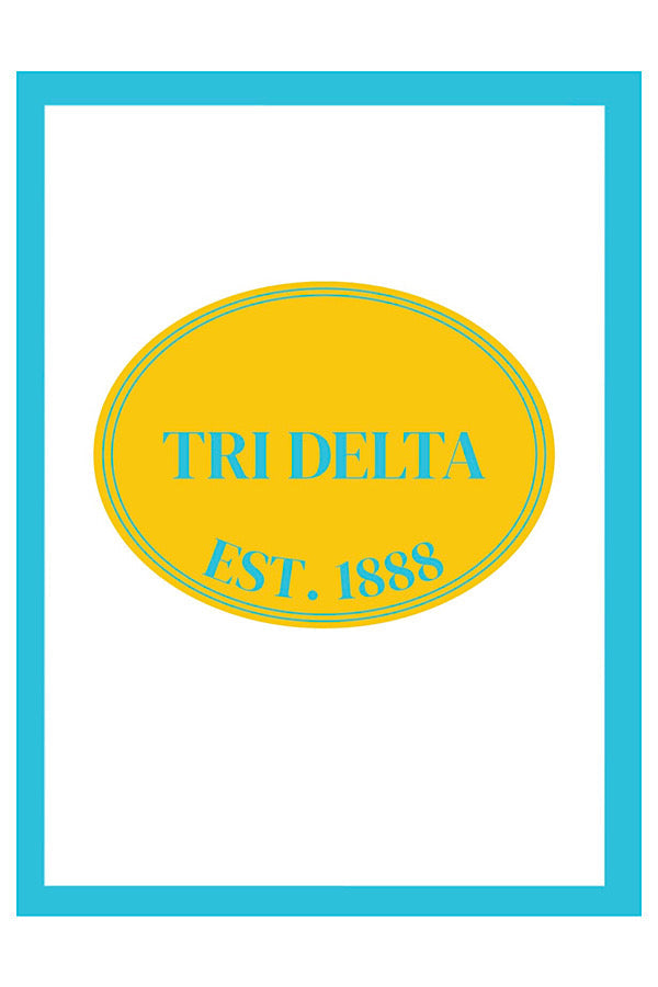 SC - ETA 6/22 - Tri Delta Luxury Blanket