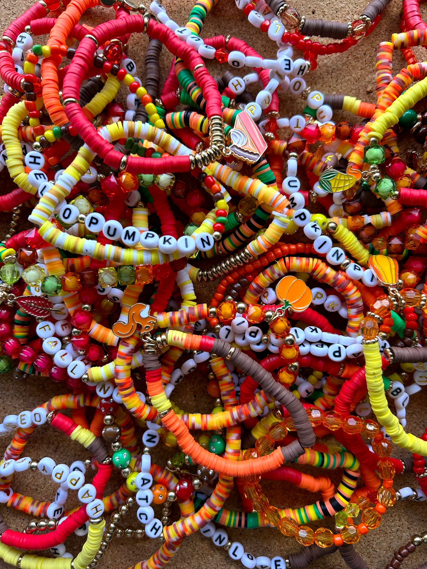 ππFall Themed Stretchy Bracelets