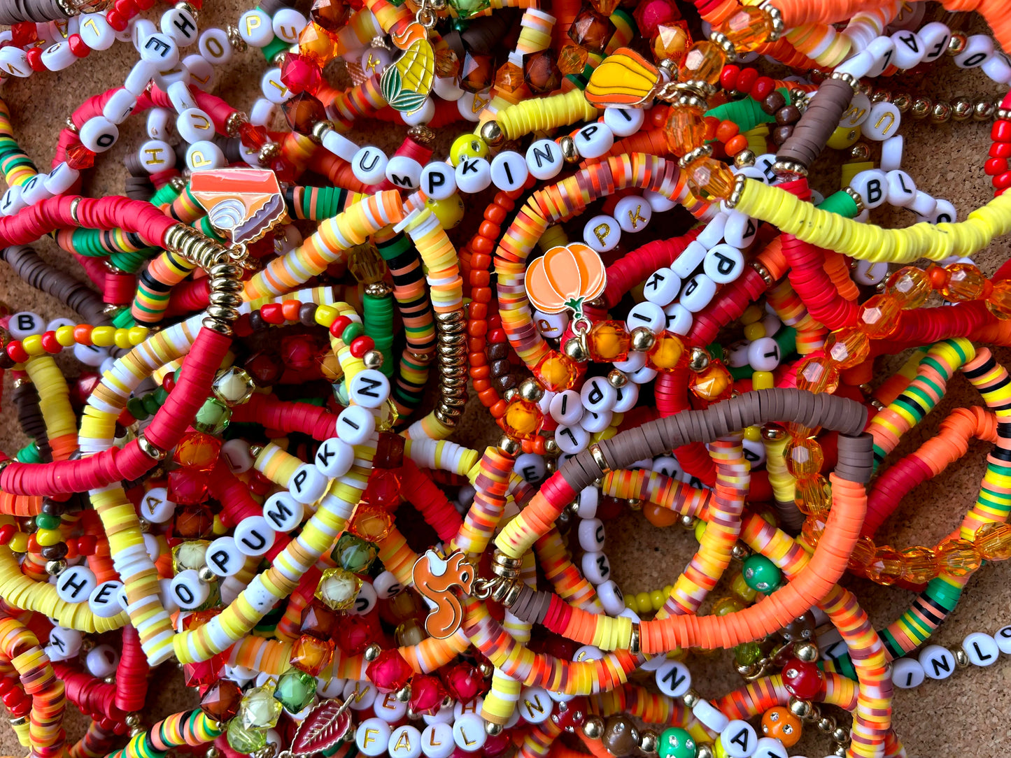 ππFall Themed Stretchy Bracelets