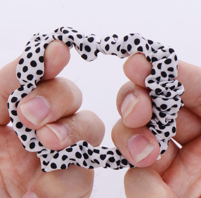 Polka Dot Scrunchie Set