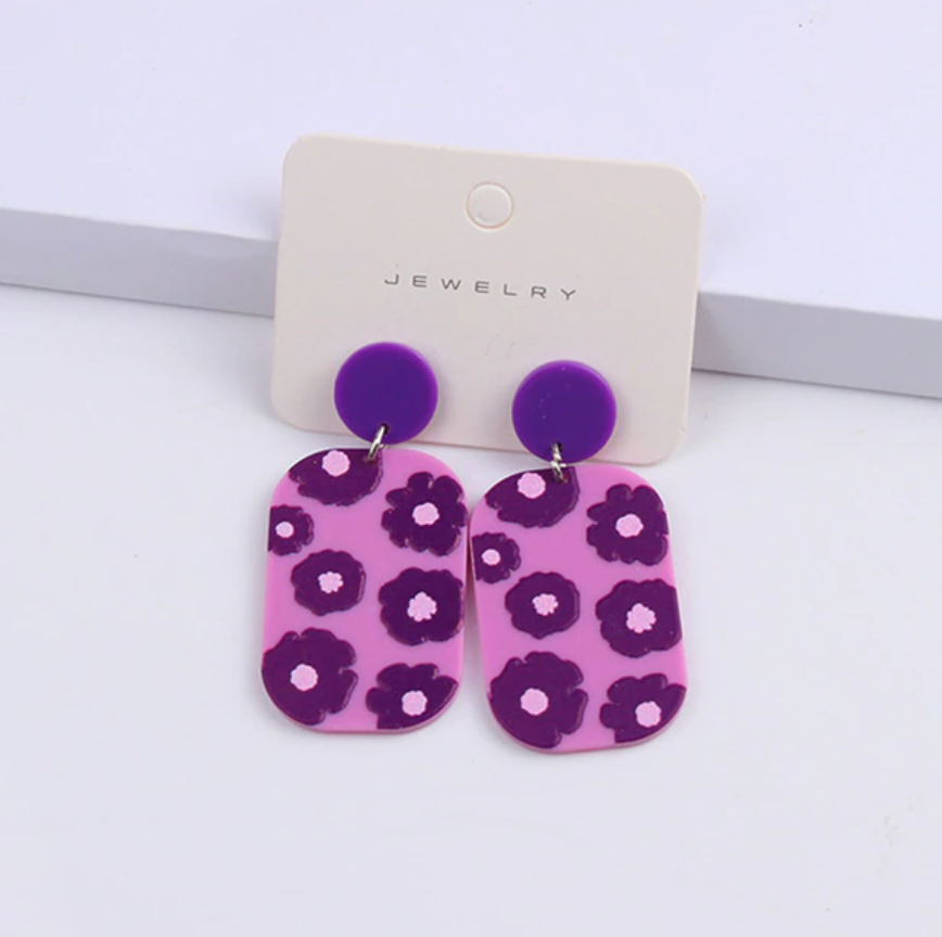 Spring POP Acrylic Earrings