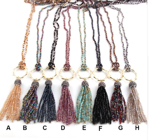 Tika Beaded Long Necklaces