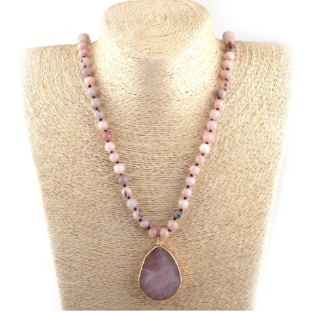 Tribal Stone Statement Necklace