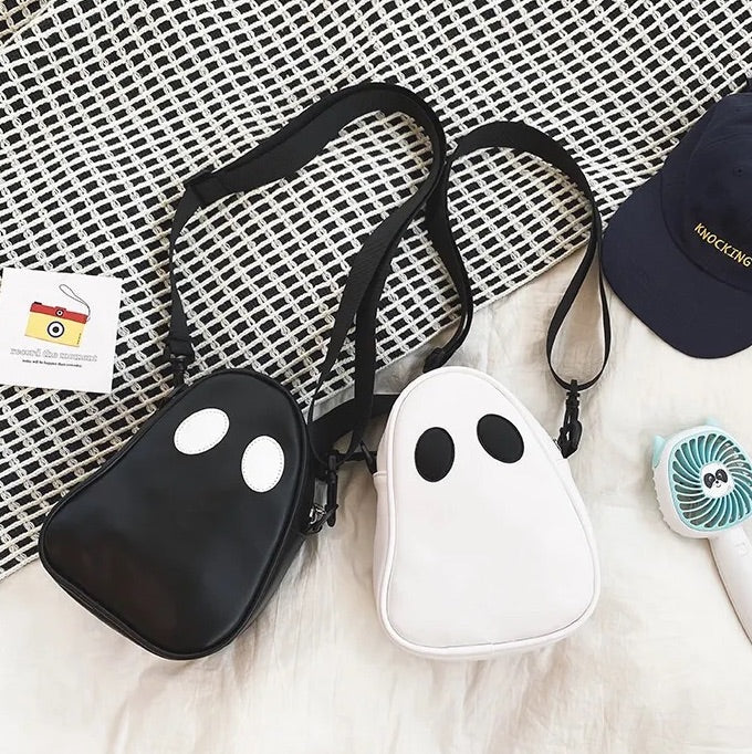 Black And White Ghost Purse Cross Body PRE ORDER
