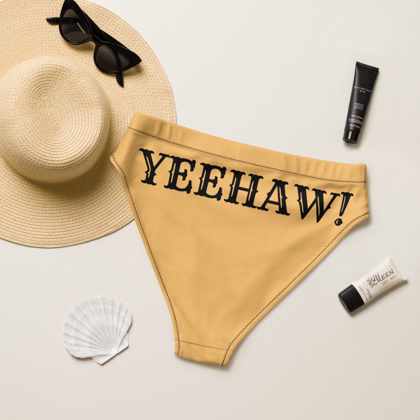 Baha Ranch Yeehaw Let's Be Cowgirls Bikini Bottom
