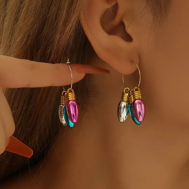 Holiday Bulb Earrings