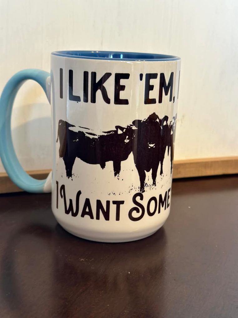 I Like Um I Love Um Mug