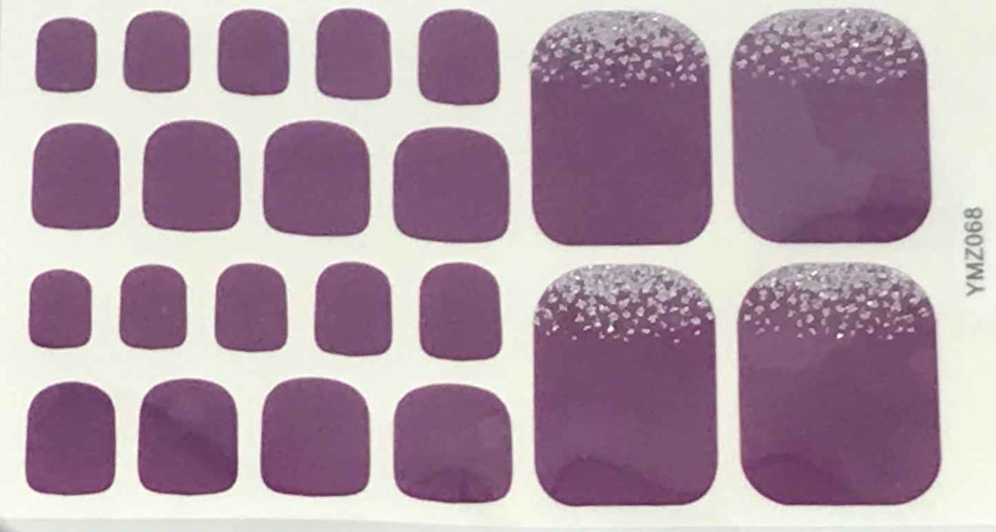 Kids & Toes - Plum Sparkle