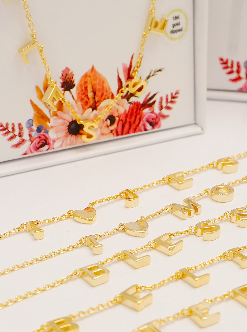 MAMA Gold Bracelet on Card SALE