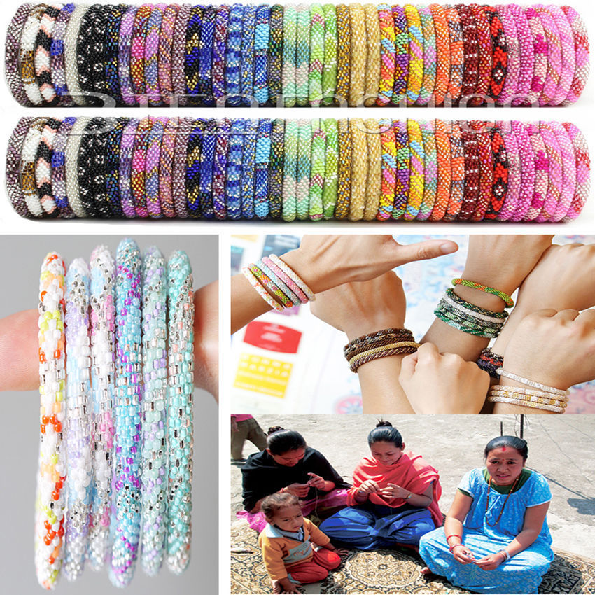 Nepal Glass Bead Bracelets HOT!!