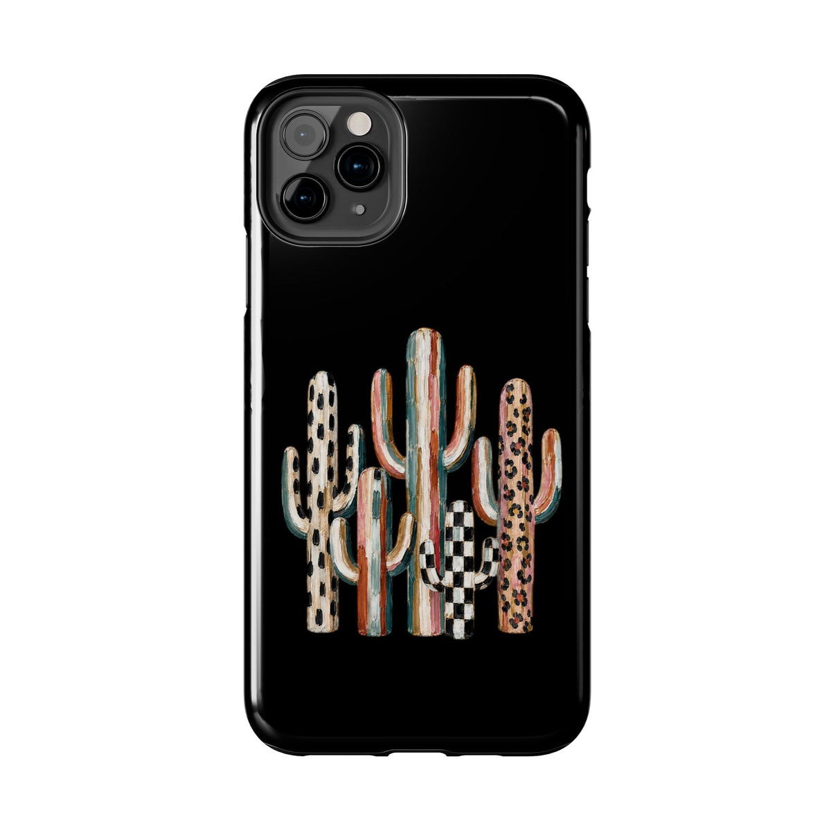 Boho Cactus Trio Phone Case | Tough Phone Case