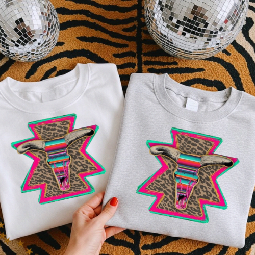 Neon Aztec sublimation T-shirt