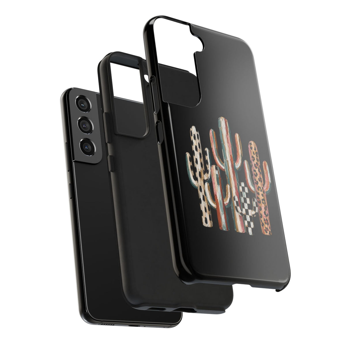 Boho Cactus Trio Phone Case | Tough Phone Case
