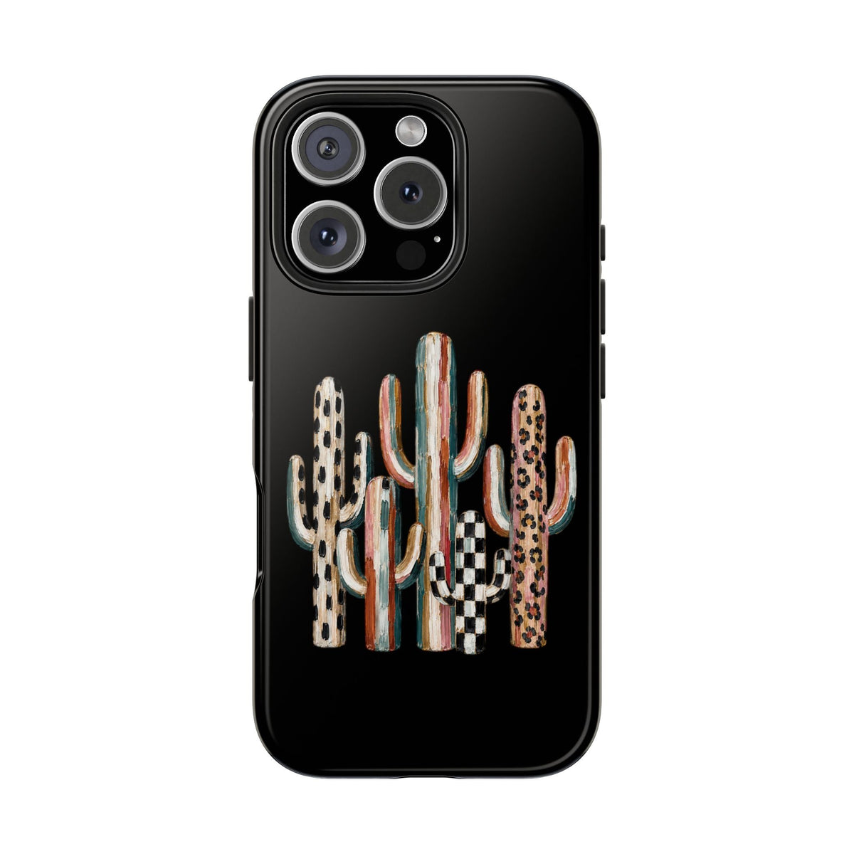 Boho Cactus Trio Phone Case | Tough Phone Case