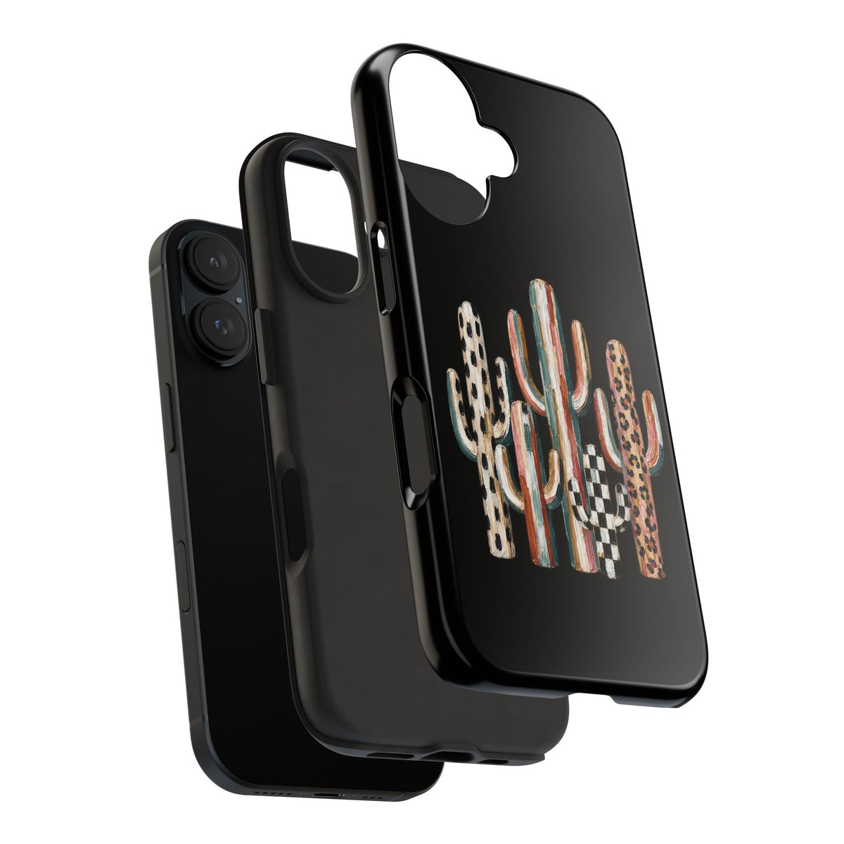 Boho Cactus Trio Phone Case | Tough Phone Case