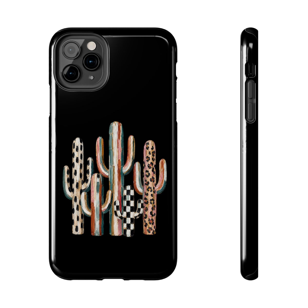 Boho Cactus Trio Phone Case | Tough Phone Case