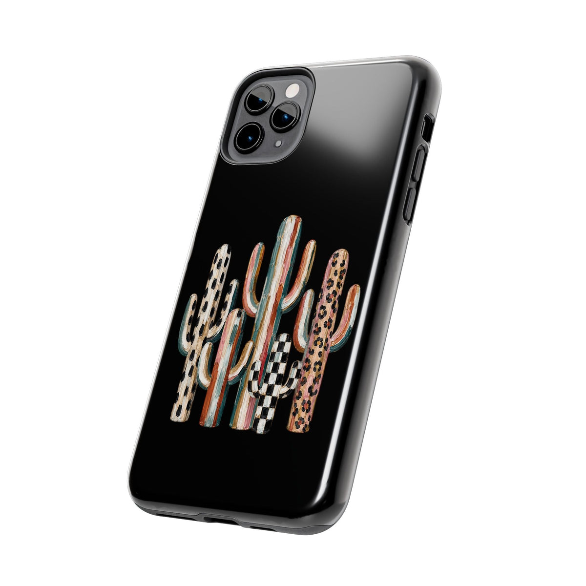 Boho Cactus Trio Phone Case | Tough Phone Case