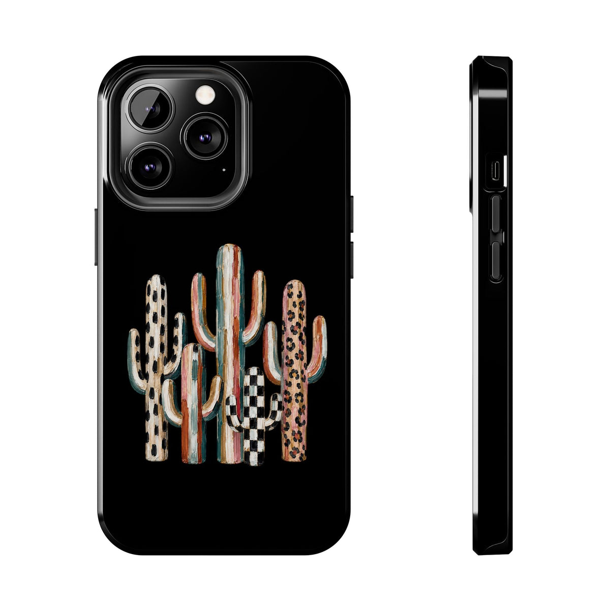 Boho Cactus Trio Phone Case | Tough Phone Case