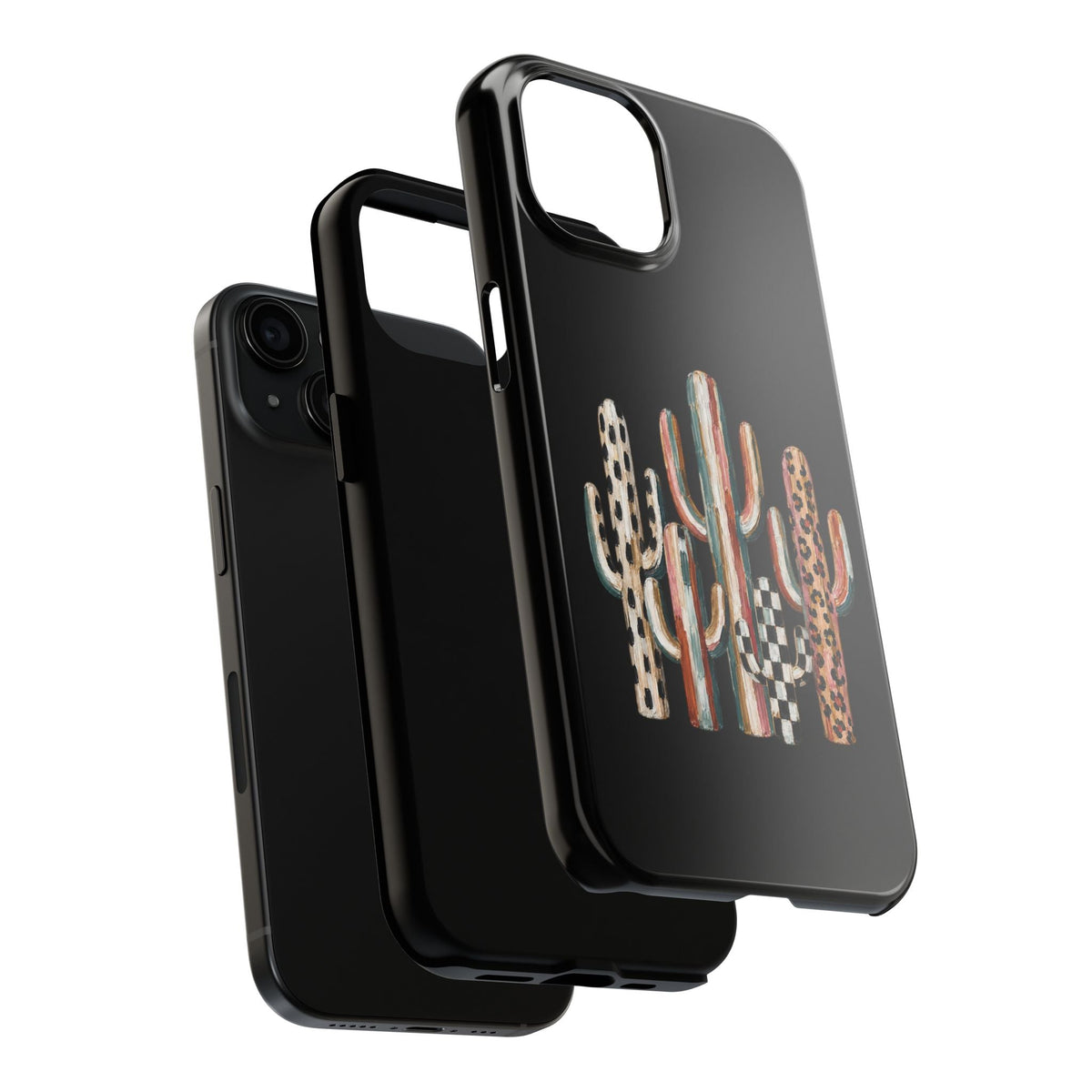 Boho Cactus Trio Phone Case | Tough Phone Case