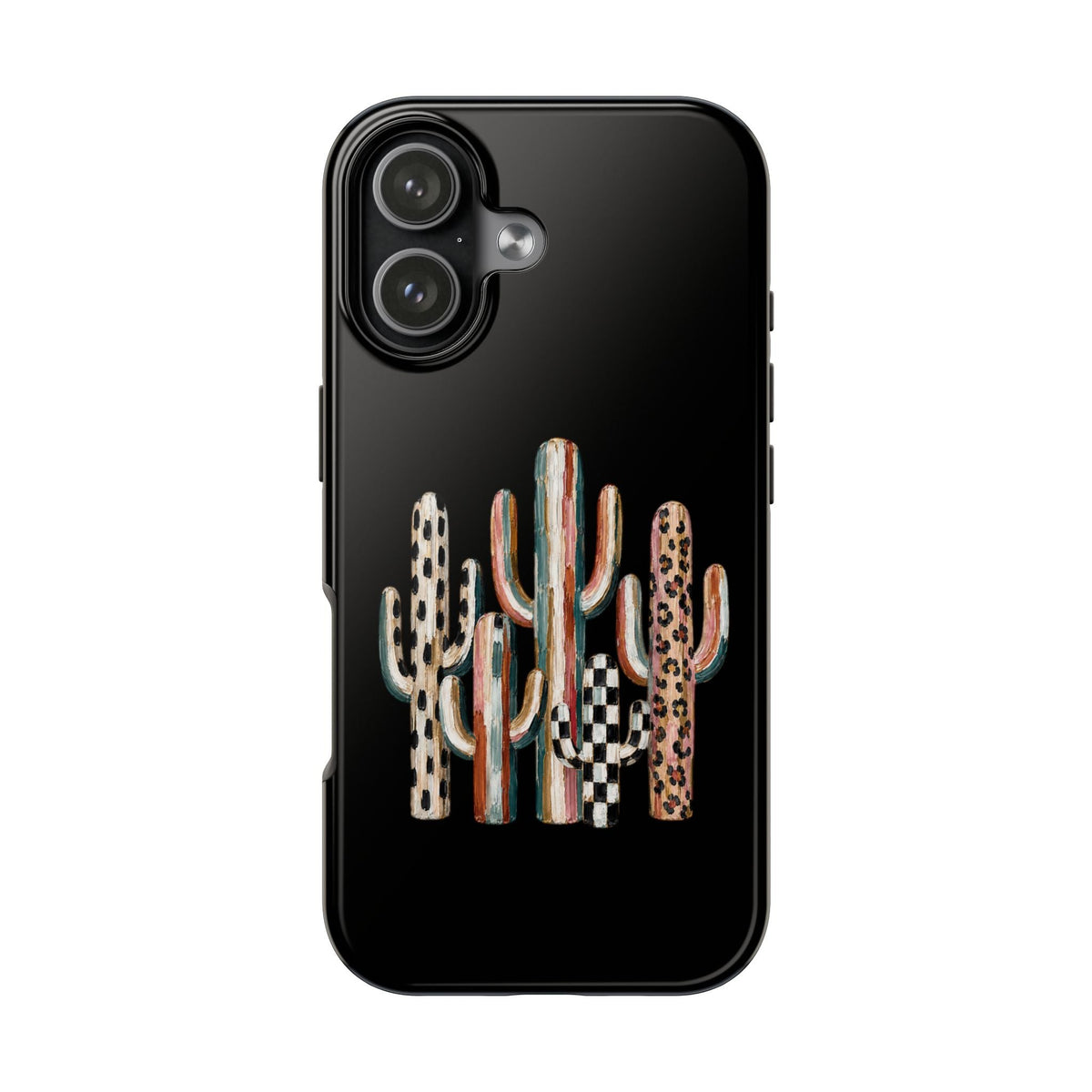 Boho Cactus Trio Phone Case | Tough Phone Case