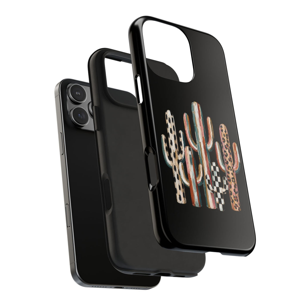 Boho Cactus Trio Phone Case | Tough Phone Case