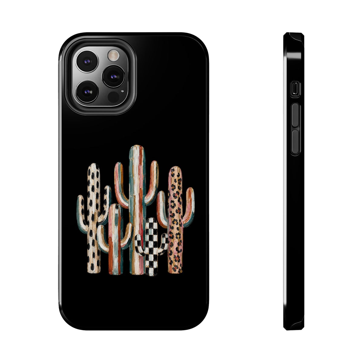 Boho Cactus Trio Phone Case | Tough Phone Case