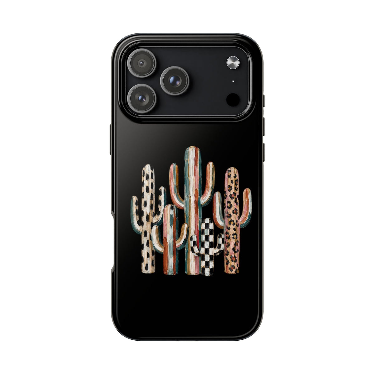Boho Cactus Trio Phone Case | Tough Phone Case