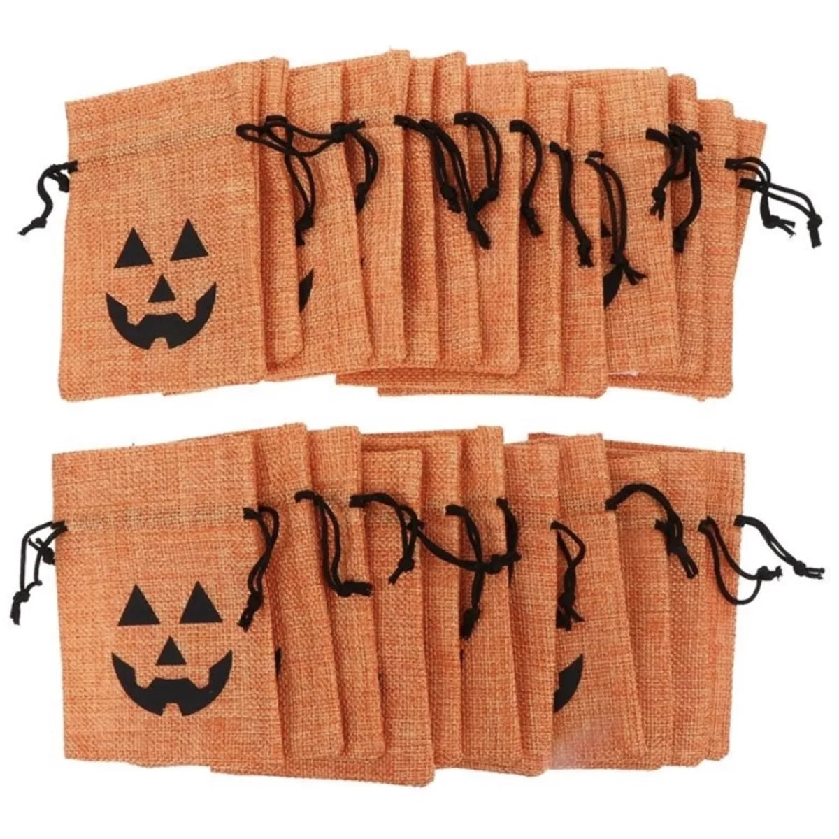 Halloween Orange Canvas Bags ( 1 Bag )