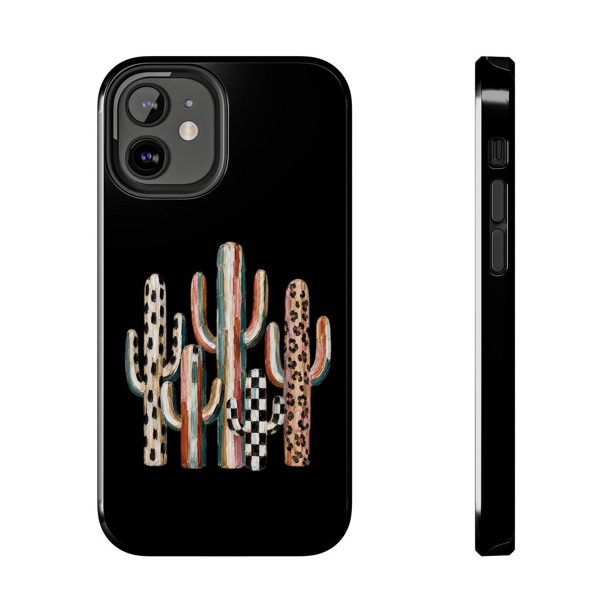 Boho Cactus Trio Phone Case | Tough Phone Case