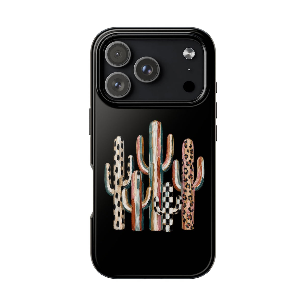 Boho Cactus Trio Phone Case | Tough Phone Case