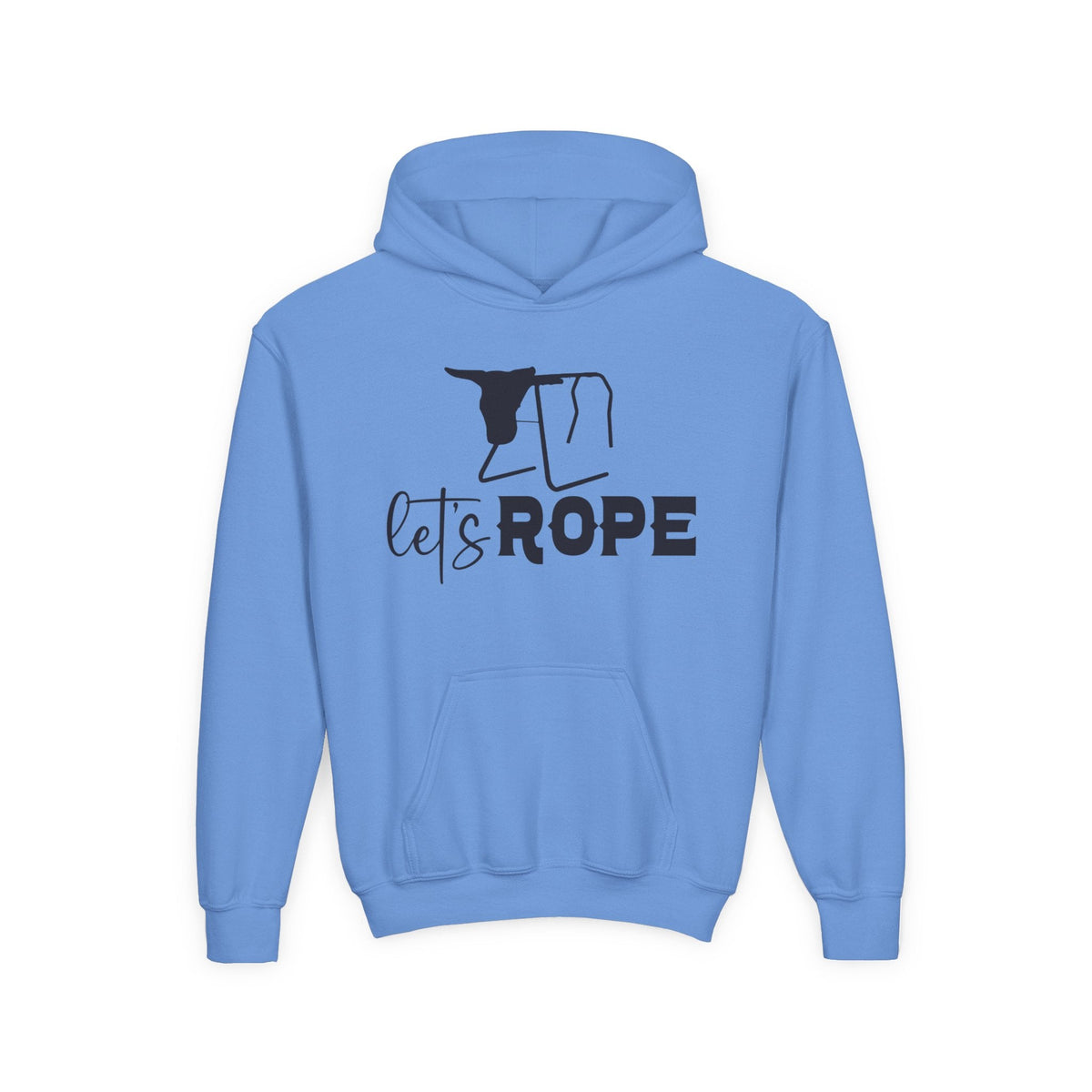 Let's Rope Youth Western Hoodie | Kids Rodeo Cowboy Sweatshirt