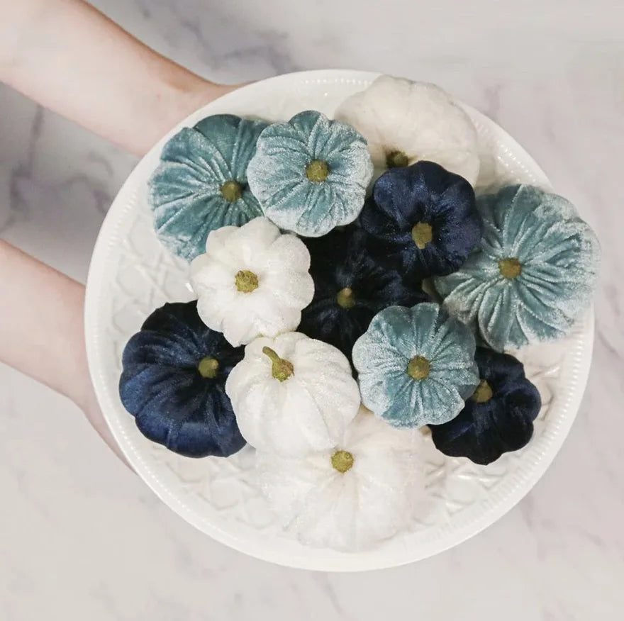 Fall Velvet Pumpkin Sets