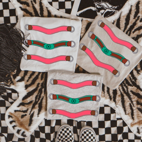 Get trippy breast collar sublimation T-shirt