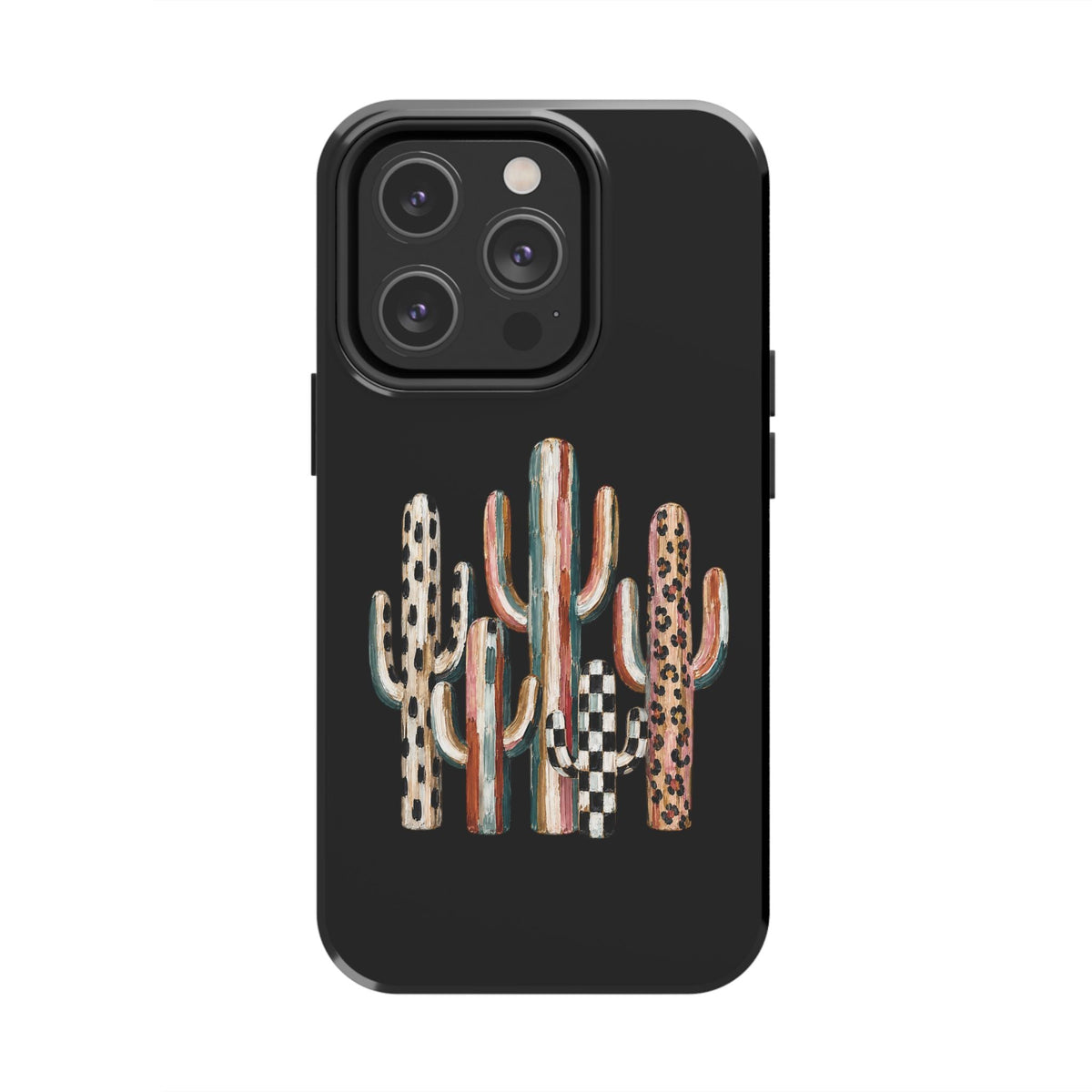 Boho Cactus Trio Phone Case | Tough Phone Case
