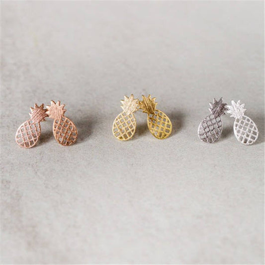 Pineapple Stud Earrings