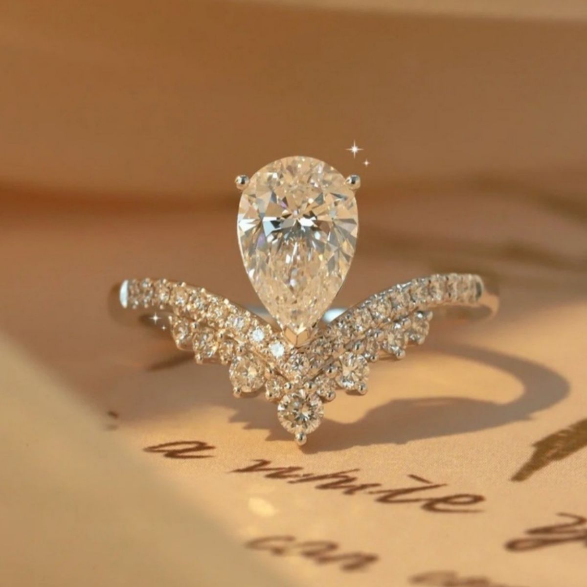 1.5 Carat Moissanite 925 Sterling Silver Ring
