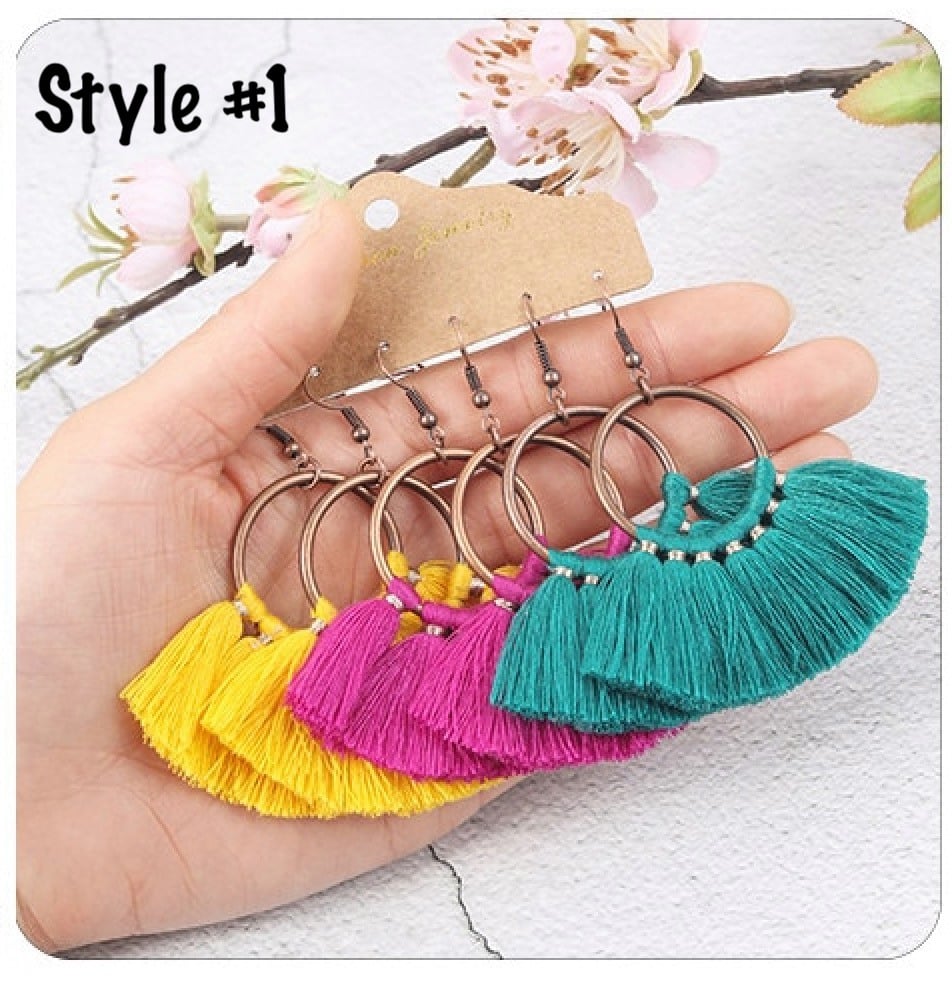 Tassel Earring Packs #1