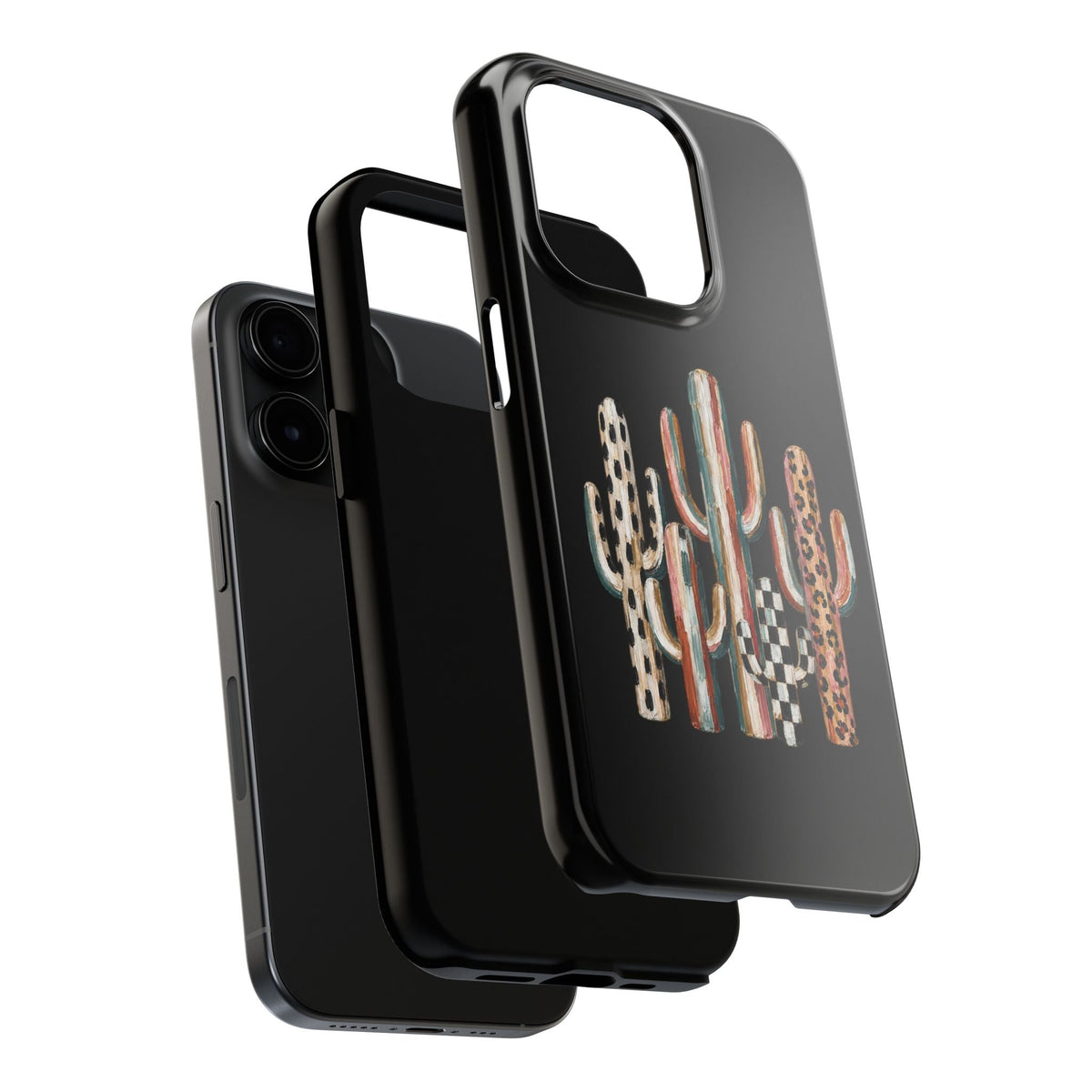 Boho Cactus Trio Phone Case | Tough Phone Case