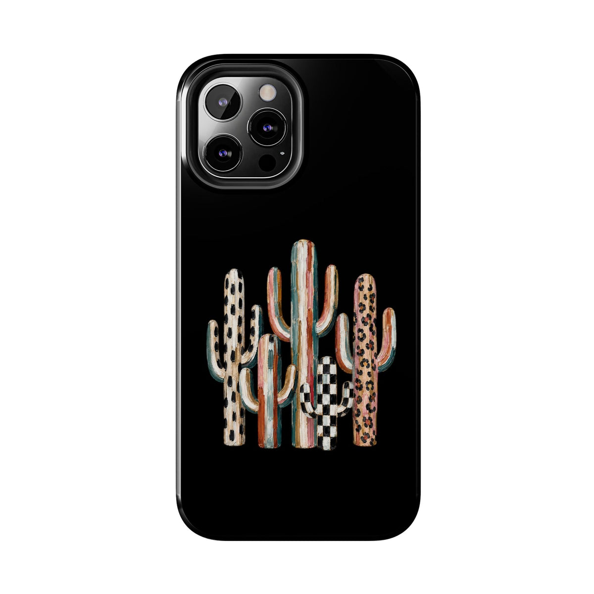 Boho Cactus Trio Phone Case | Tough Phone Case