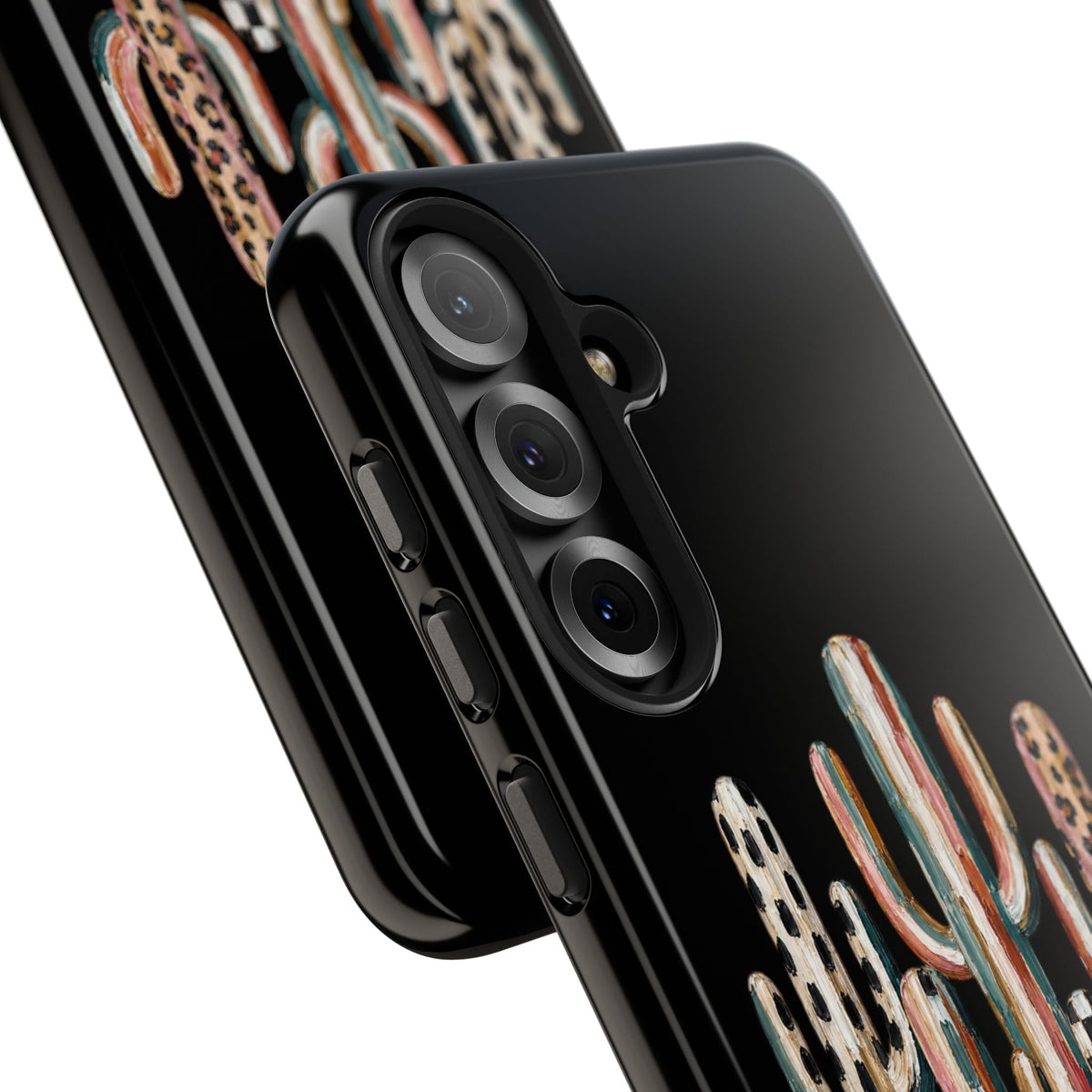 Boho Cactus Trio Phone Case | Tough Phone Case